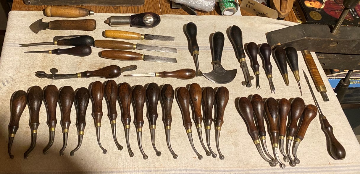 Gomph, Osborne, and other Leather Tools